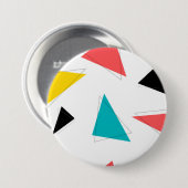 Coole, einzigartige, trendige, bunte, urbane Dreie Button (Vorne & Hinten)