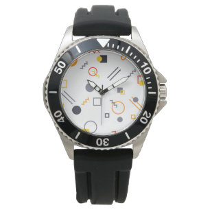 Coole, einzigartige, trendige, urbane abstrakte Il Armbanduhr