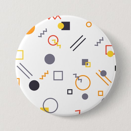 Coole, einzigartige, trendige, urbane abstrakte Il Button (Vorderseite)