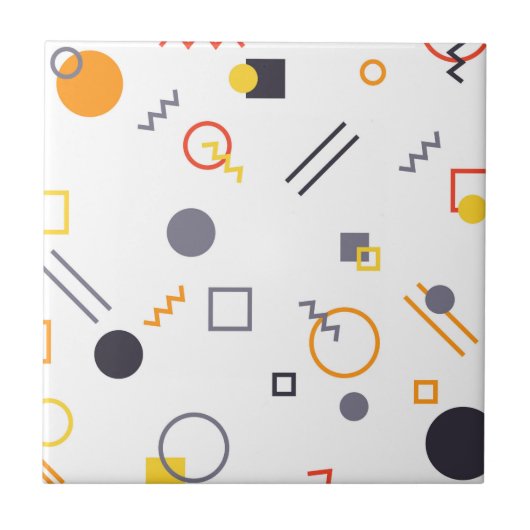 Coole, einzigartige, trendige, urbane abstrakte Il Fliese (Vorderseite)