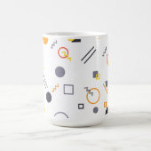 Coole, einzigartige, trendige, urbane abstrakte Il Kaffeetasse (Mittel)