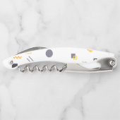 Coole, einzigartige, trendige, urbane abstrakte Il Kellnermesser (Rückseite)