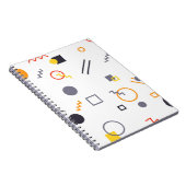 Coole, einzigartige, trendige, urbane abstrakte Il Notizblock (Rechte Seite)