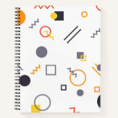 Coole, einzigartige, trendige, urbane abstrakte Il Notizblock (Vorderseite)