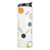 Coole, einzigartige, trendige, urbane abstrakte Il Thermosbecher (Nach links gedreht)