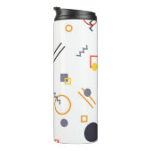 Coole, einzigartige, trendige, urbane abstrakte Il Thermosbecher (Nach rechts gedreht)