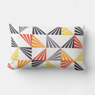 Coole, einzigartige, trendige, urbane, bunte Dreie Lendenkissen