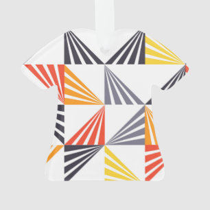 Coole, einzigartige, trendige, urbane, bunte Dreie Ornament