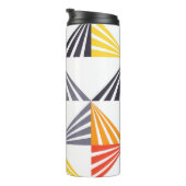 Coole, einzigartige, trendige, urbane, bunte Dreie Thermosbecher (Nach rechts gedreht)