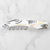 Coole, einzigartige, trendige, urbane, farbenfrohe kellnermesser (Rückseite)