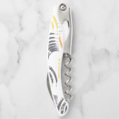 Coole, einzigartige, trendige, urbane, farbenfrohe kellnermesser (Rückseite)