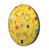 Coole, einzigartige, trendige, urbane geometrische dartscheibe (Vorderseite rechts)