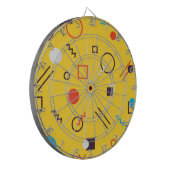 Coole, einzigartige, trendige, urbane geometrische dartscheibe (Vorderseite Links)