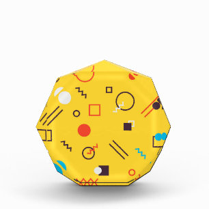 Coole, einzigartige, trendige, urbane geometrische fotoblock
