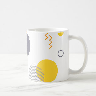 Coole, einzigartige, trendige, urbane geometrische kaffeetasse