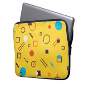 Coole, einzigartige, trendige, urbane geometrische laptopschutzhülle (Vorderseite Links)