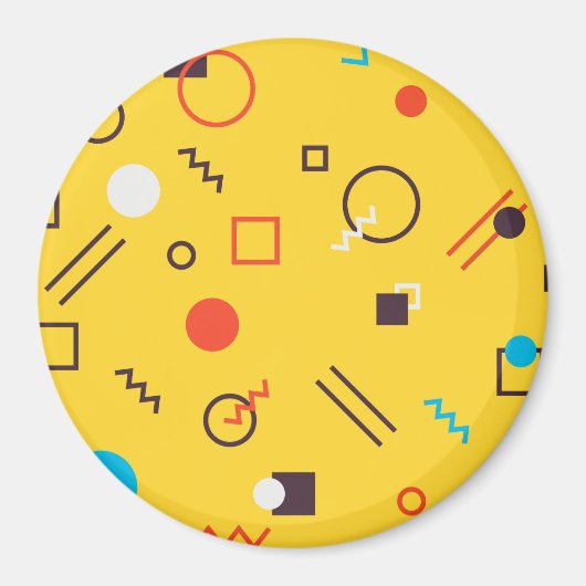 Coole, einzigartige, trendige, urbane geometrische magnet (Vorne)