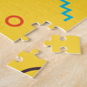 Coole, einzigartige, trendige, urbane geometrische puzzle (Seite)