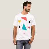 Coole, einzigartige, trendy, städtische bunte T-Shirt (Vorne ganz)