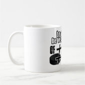 Coole Eis-Hockeyentwürfe Kaffeetasse (Links)