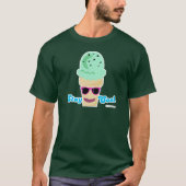 Coole Eiscreme bleibe T-Shirt (Vorderseite)