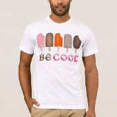 COOLE Eiscreme Pop Popsicle Popsicles T-Shirt (Vorderseite)