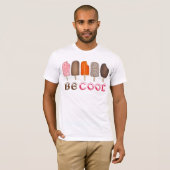 COOLE Eiscreme Pop Popsicle Popsicles T-Shirt (Vorne ganz)