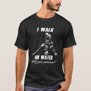 Coole Eishockey-Spielkunst Männer Frauen Eishocke T-Shirt