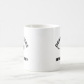 Coole Eishockeyentwürfe Kaffeetasse (Mittel)