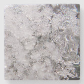 Coole Eiskrisen Steinuntersetzer (Vorderseite)