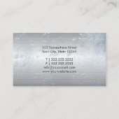 Coole Eiszeit-gefrorene Visitenkarte (Rückseite)