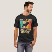 Coole Elche für Mädchen Kinder Elche Alaska Elk Hu T-Shirt (Vorne ganz)