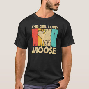 Coole Elche für Mädchen Kindermädchen Sauen Hirsch T-Shirt