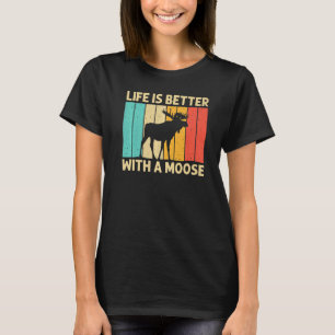 Coole Elche Männer Frauen Elch Elch Hu Elch Elch E T-Shirt