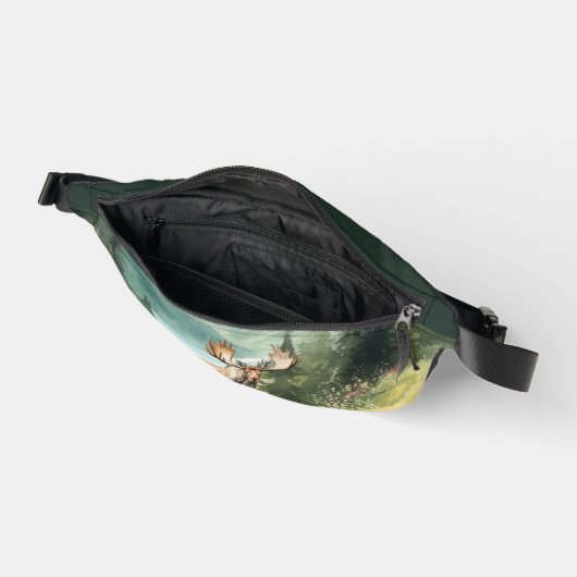 Coole Elchliebhaber geben Namen Bauchtasche (Offen)