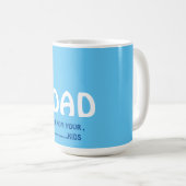 COOLE ELEFANG ZUM VATER - KAFFEE-TASSE KAFFEETASSE (VorderseiteRechts)