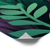 coole Elefantendschungelliebhaber Poster (Ecke)