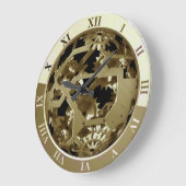 Coole elegante und attraktive Uhrengerüste Große Wanduhr (Winkel)