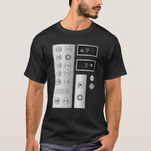 Coole Elevatortasten Männer Frauen heben Halloween T-Shirt