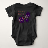 Coole Eltern Baby Strampler (Rückseite)