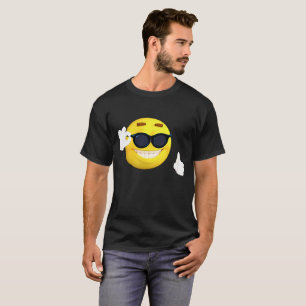 COOLE EMOJI T - Shirts, mit Sonnenbrillen T-Shirt