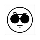 Coole Emotikon-Briefmarke Permastempel (Design)