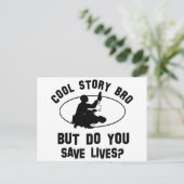 coole EMT-Designs Postkarte (Stehend Vorderseite)