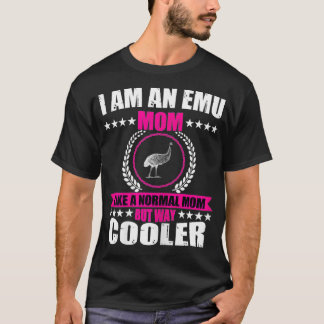 coole EMU Mama Kostüme Bird Liebe Emus Für Hipster T-Shirt