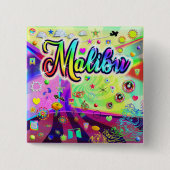 Coole Energieknopf von Malibu Button (Vorderseite)