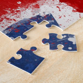 Coole englische Flagge Puzzle (Seite)