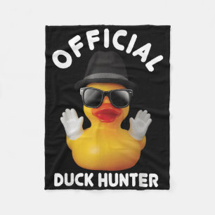 Coole Enten Kreuzfahrt Boot Lustige Gummiente Jagd Fleecedecke