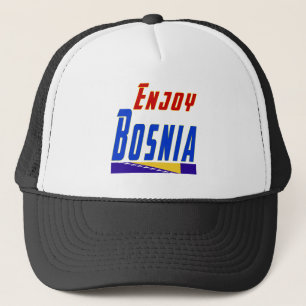 Coole Entwürfe für Bosnien Truckerkappe