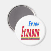 Coole Entwürfe für Ecuador Magnet (Vorderseite/Rückseite)