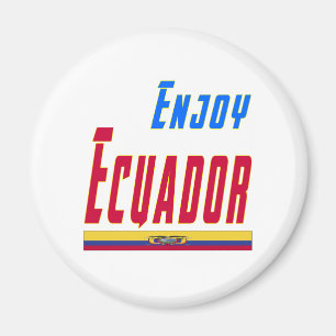 Coole Entwürfe für Ecuador Magnet